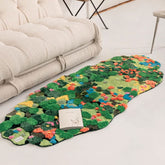 Irregular Enchanted Forest Bloom Rug | Yedwo Design